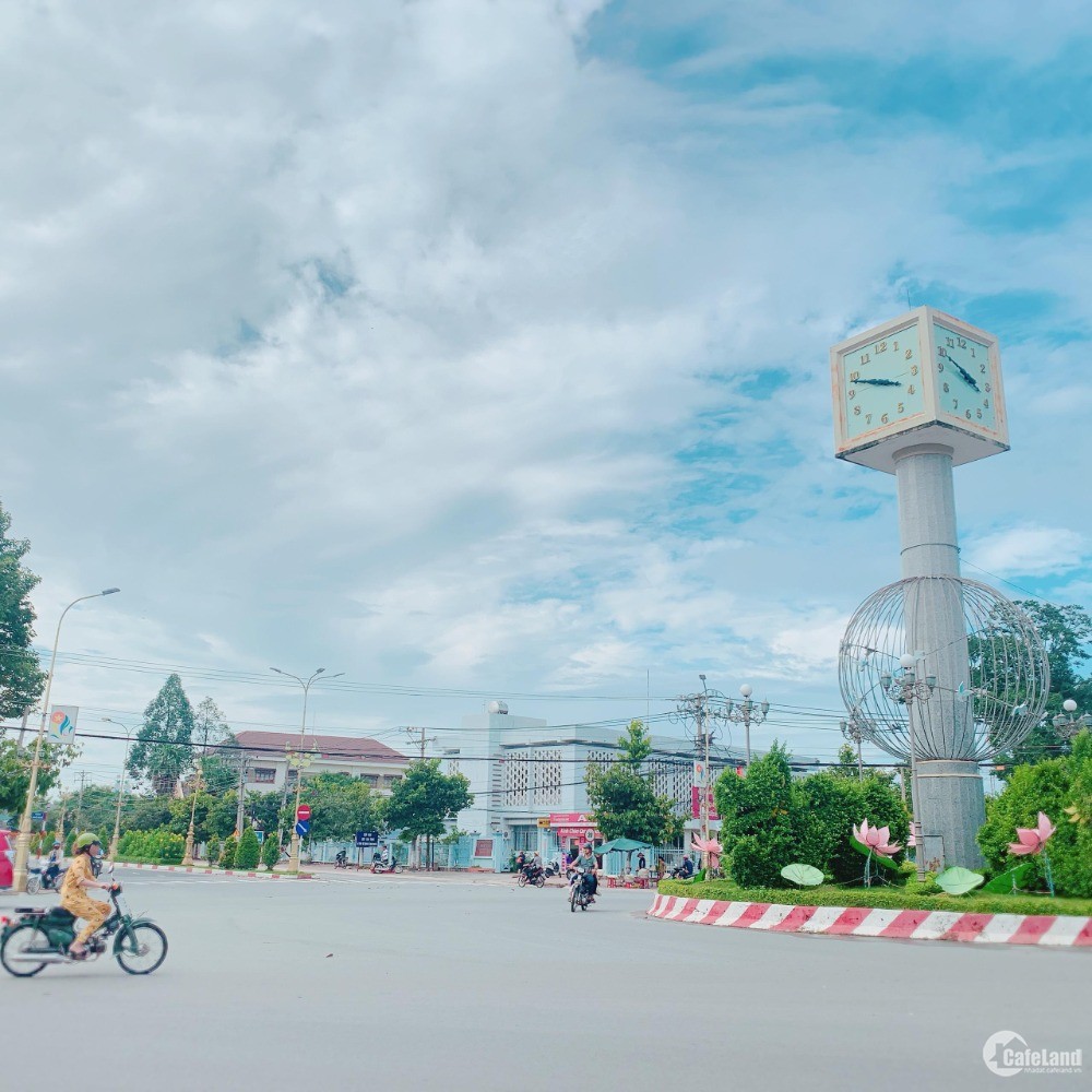 Đất thổ cư mặt tiền đường nhựa gần trung tâm thị trấn Bến Cầu, Tây Ninh..