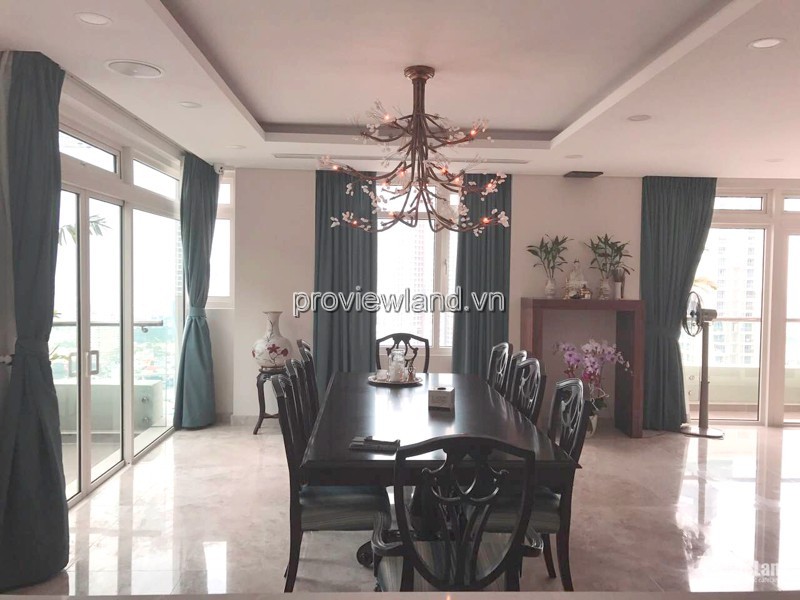 Bán Duplex Saigon Pearl Quận Bình Thạnh, tầng 35-36-37, 5PN, 550m2, có sân vườn