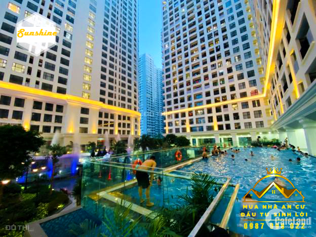Bể Bơi thác tràn sky view Miễn Phí - 26 triệu/ m2 - căn hộ cao cấp quận Hai Bà