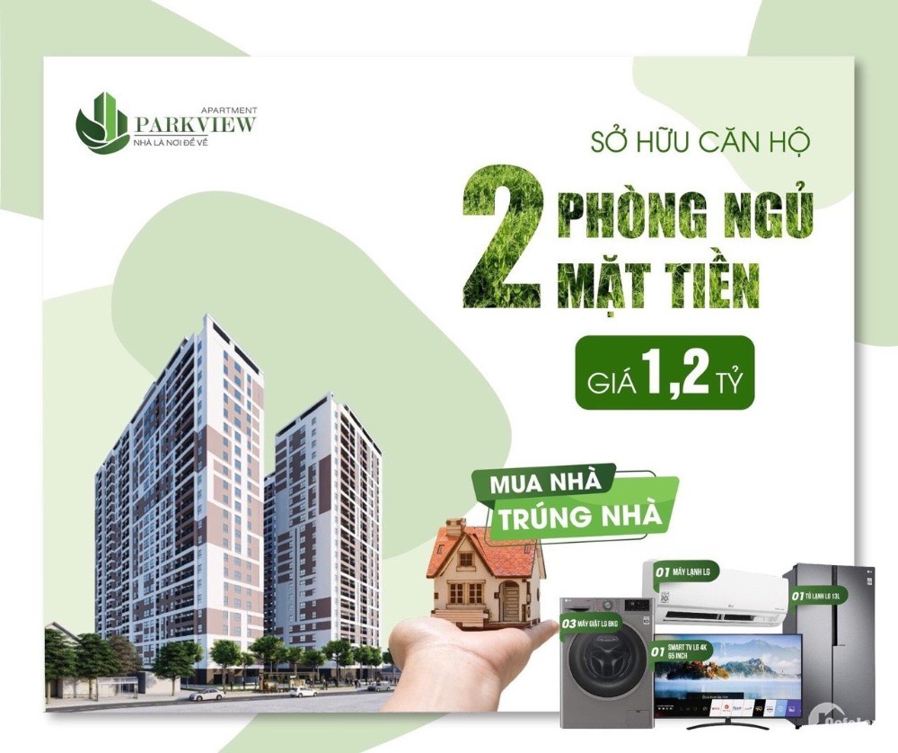 Căn hộ Thuận An hai mặt tiền kế bên công viên xanh 9ha