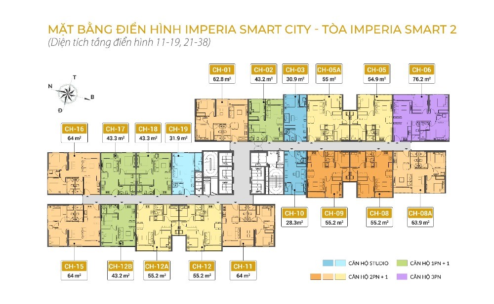 Imperia Smartcity căn hộ cao cấp sở hữu dễ dàng chỉ từ 1,2 tỷ