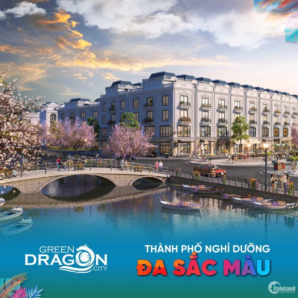 Green Dragon City Cẩm Phả KDT ven biển vịnh Bái Tử Long.