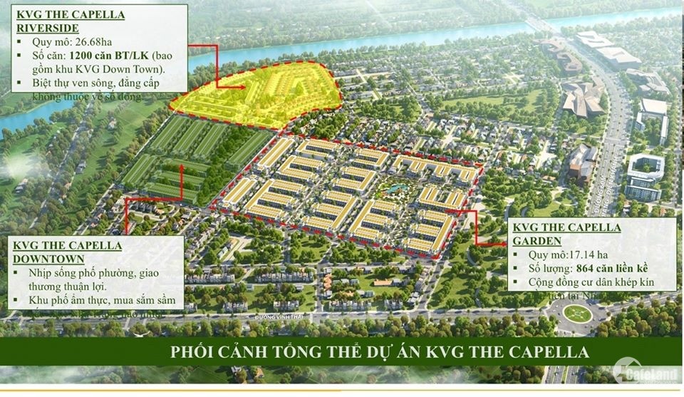 Bán nhà liền kề Gói 8 khu đô thị Mỹ Gia Nha Trang. KVG The Capella Garden