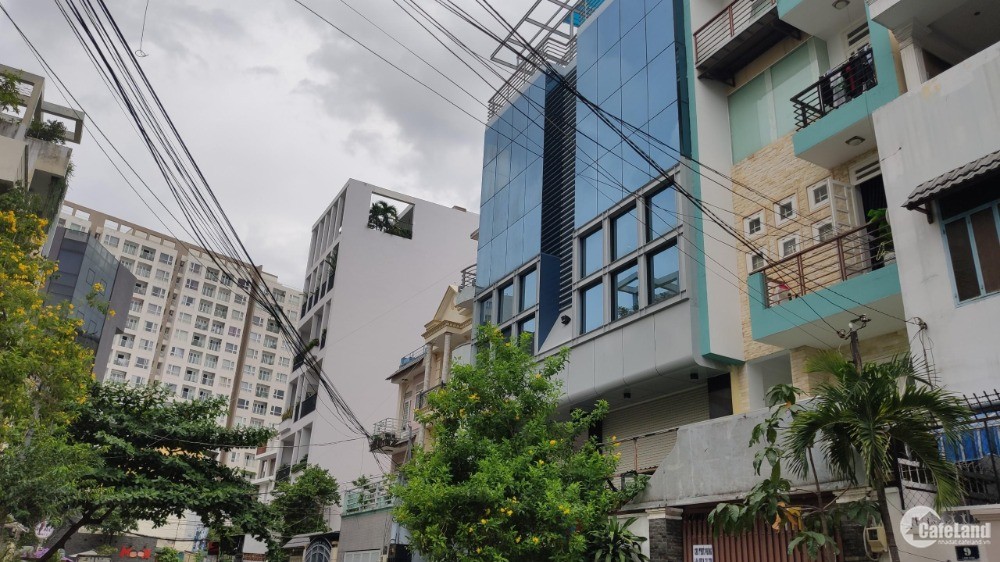 Tòa nhà mặt tiền Lam Sơn, P2, Tân Bình, 10.5x22, 8 tầng, 50 tỷ