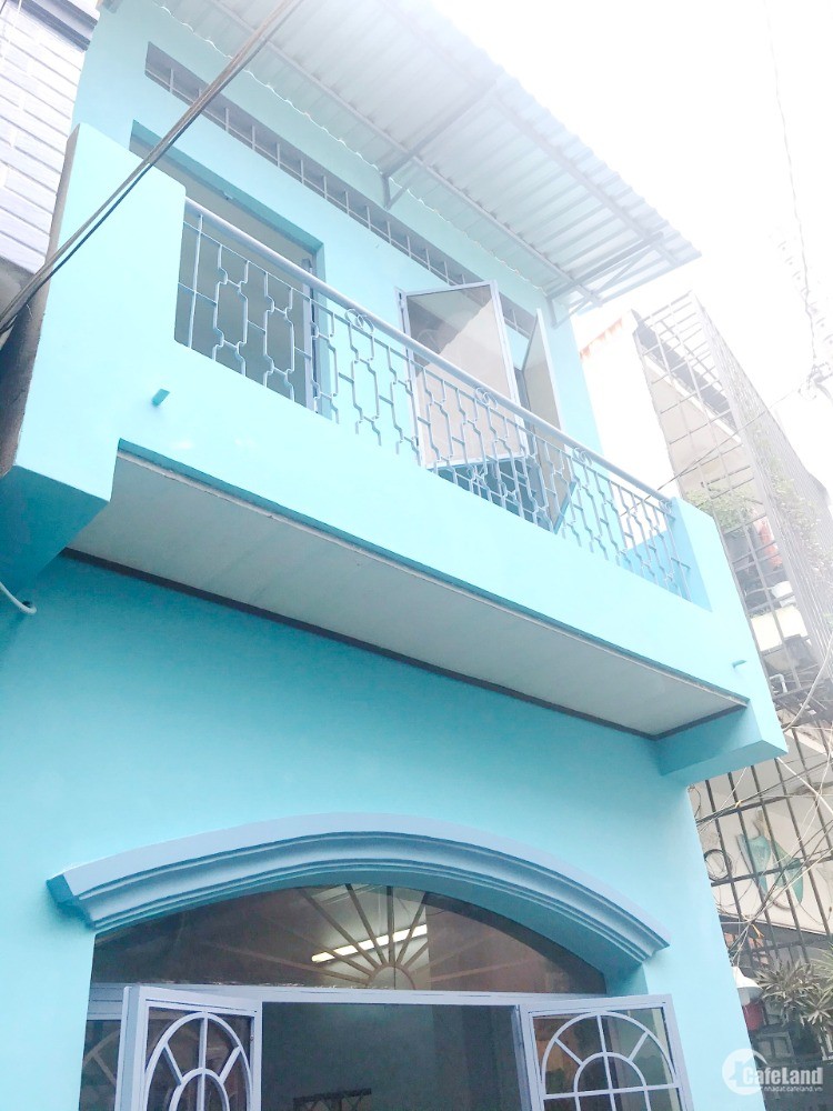 Nhà mới xây, gọn đẹp khu yên tỉnh hẻm Hưng Phú P9 Q8