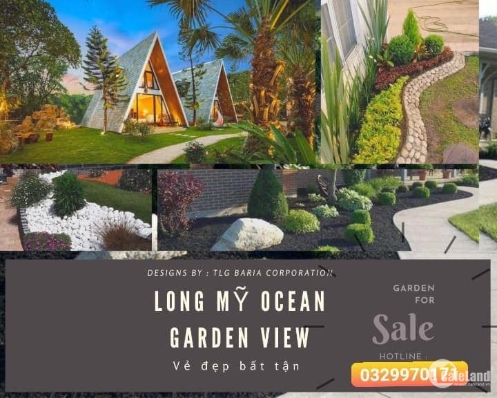 đất nền ven biển sở hữu trọn đời Long Mỹ Ocean Garden View chỉ 850tr/ nền 200m2