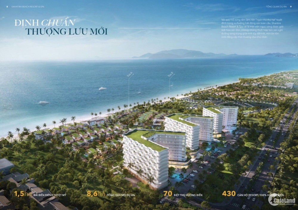 Cơ hội vàng sở hữu ngay căn hộ nghỉ dưỡng biển Shantira beach resort and spa