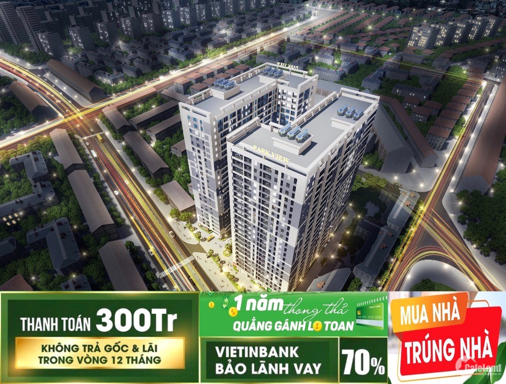 CHỈ 360TR - Thanh toán 7 TR/THÁNG - Sở Hữu Ngay Căn Hộ Park View Thuận An