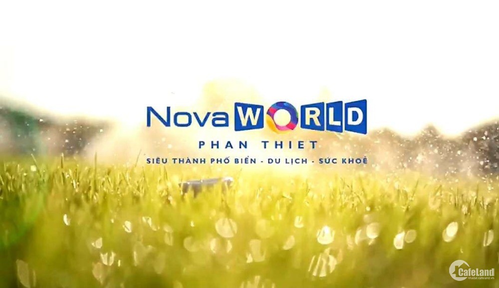Mở bán siêu dự án biển Nova World Phan Thiết thanh toán 60% trong 3 năm