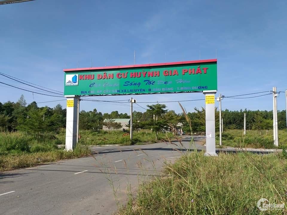 Cần bán lô đất Mặt tiền đường QL13 Bàu Bàng - Khu Dân cư Huỳnh gia Phát