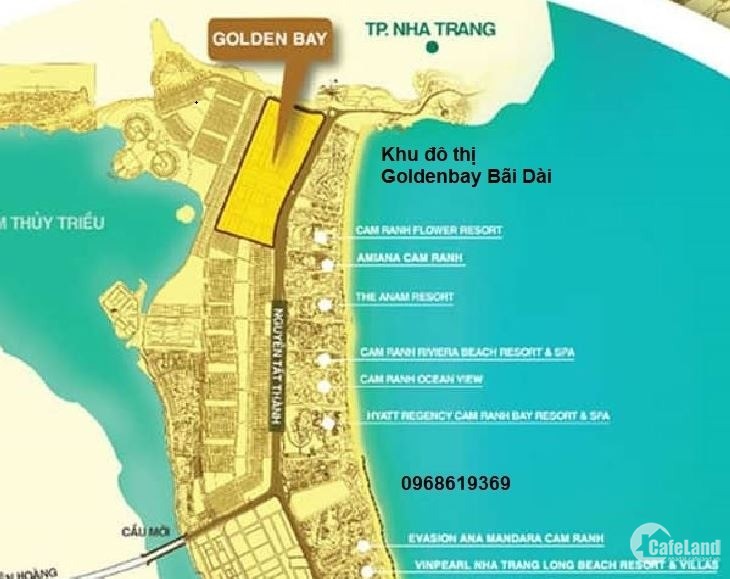 Cần bán nền Goldenbay Bãi Dài rẻ nhất dự án giá 12,7 triệu/m2