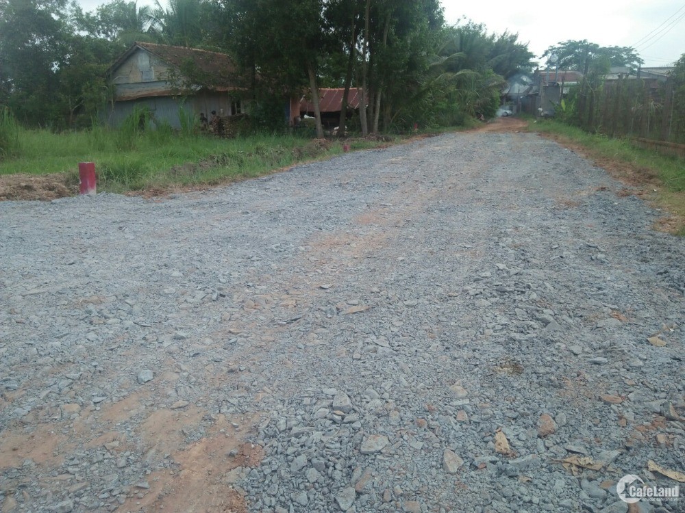 Đất mặt tiền đường đá 7m thông, giáp thị trấn, KCN Phước Đông, Tây Ninh