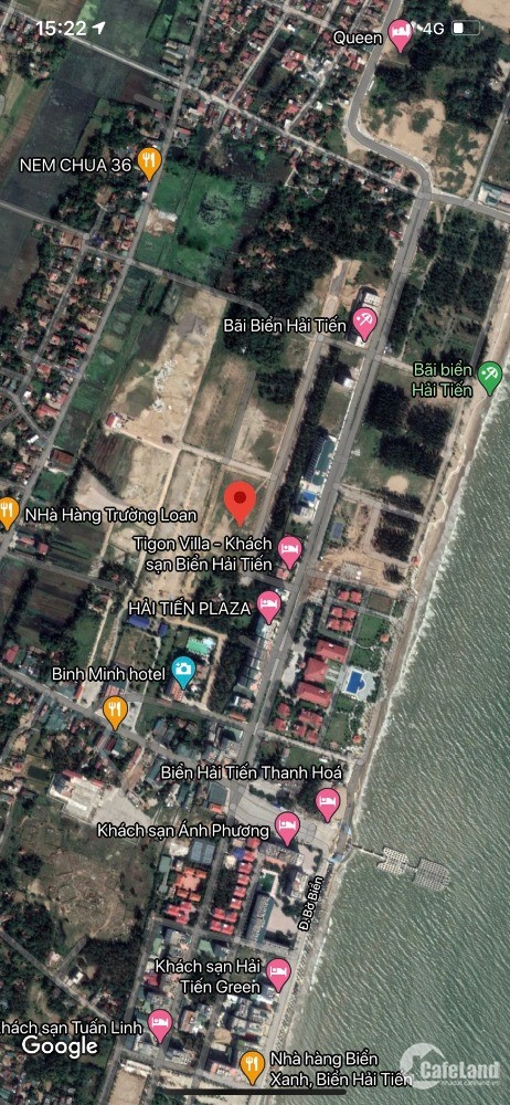 Cần ra đi lô đất đẹp khu du lịch biển Hải Tiến, Thanh Hoá.