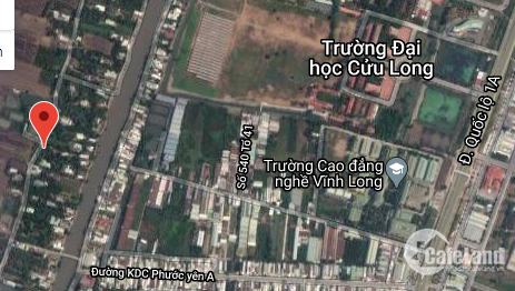 1000m2 đất mặt tiền đường nhựa 3.5m kết nối đường dẫn cao tốc Mỹ Thuận - Cần Tho