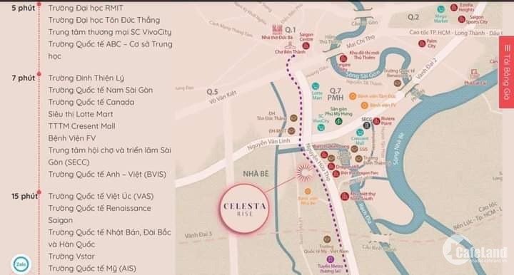 Nhận booking căn hộ Celesta Rise - dự án mới của Keppel Land ở Khu Nam Sài Gòn