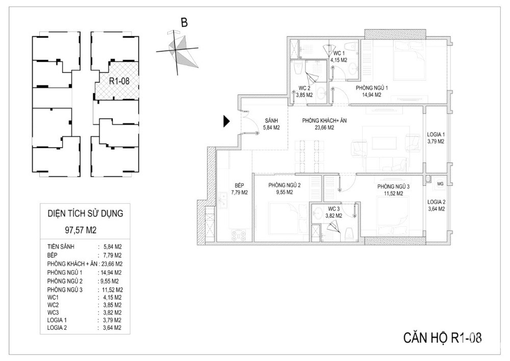 CĂN 3 NGỦ VIEW TRỌN SÔNG HỒNG – HỒ TÂY TẠI SUNSHINE RIVERSIDE 98M2 CHỈ 3.85 TỶ