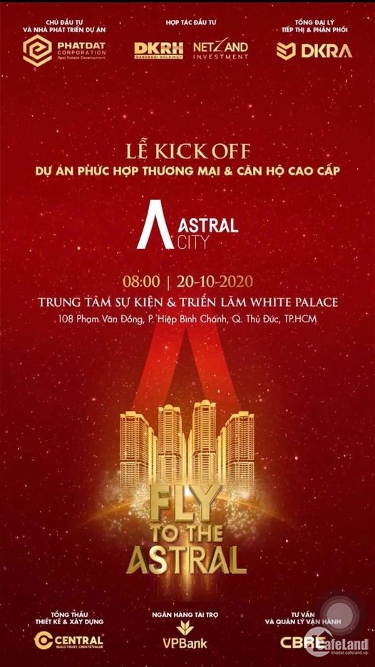 Chính Sách Bán Hàng Và Lịch Trình Mở Bán Astral City