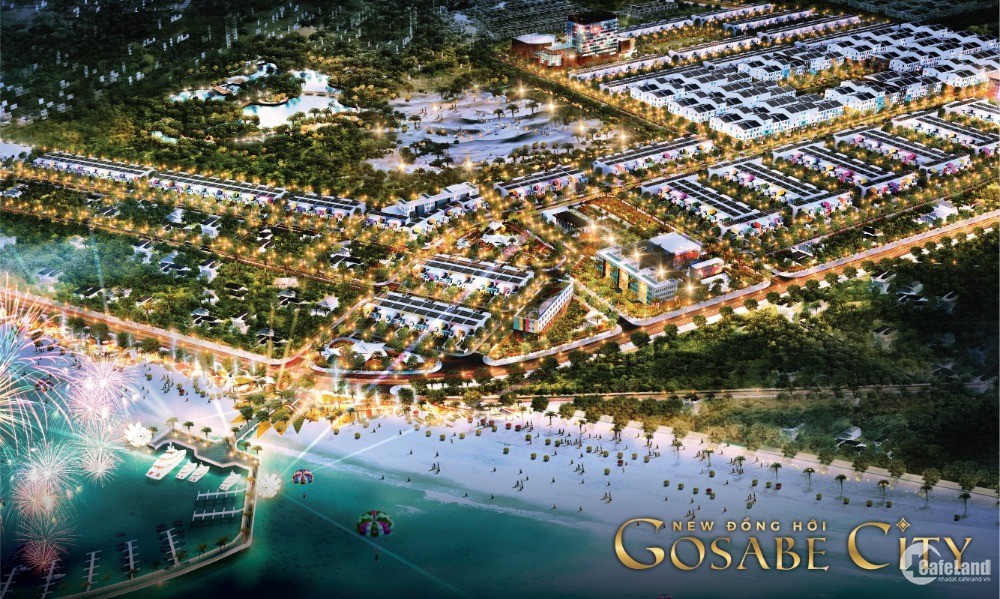 Dự án ven biển GOSABE CITY Quảng Bình, chỉ 16,9tr/m2. Hotline 0974 307 696