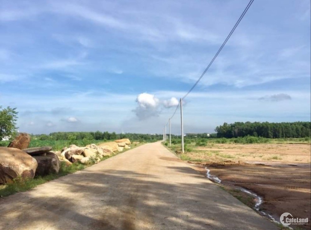 Đất xây trọ đối diện tái định cư Tân Phước gần cảng và KCN