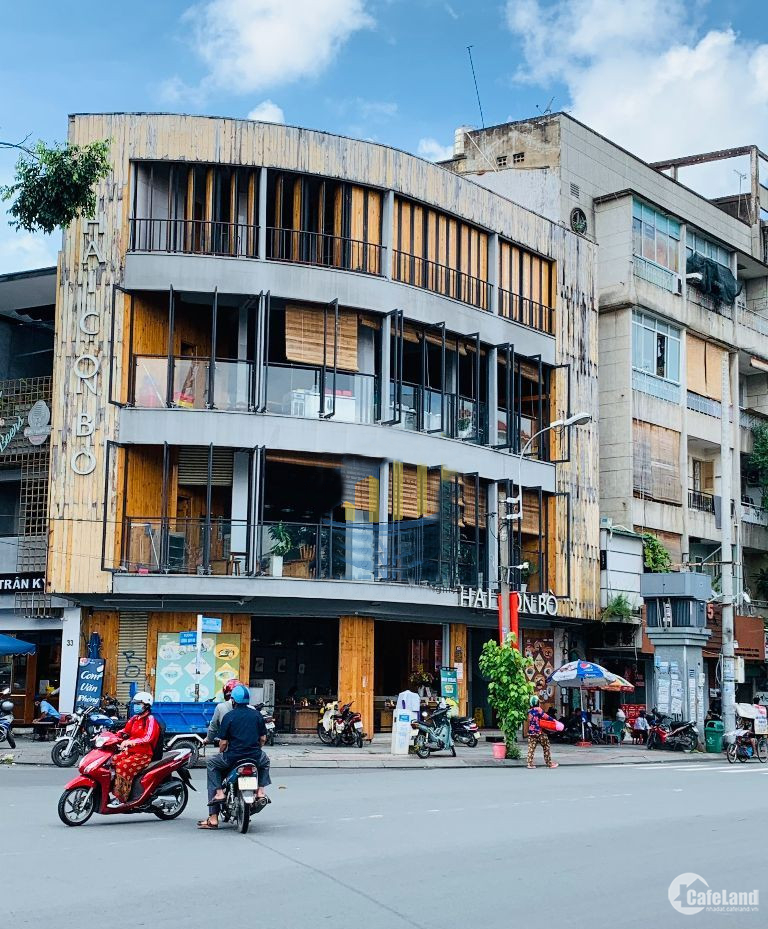 Cần cho thuê gấp tòa nhà mặt tiền Nguyễn Cư Trinh giá 187 triệu/tháng