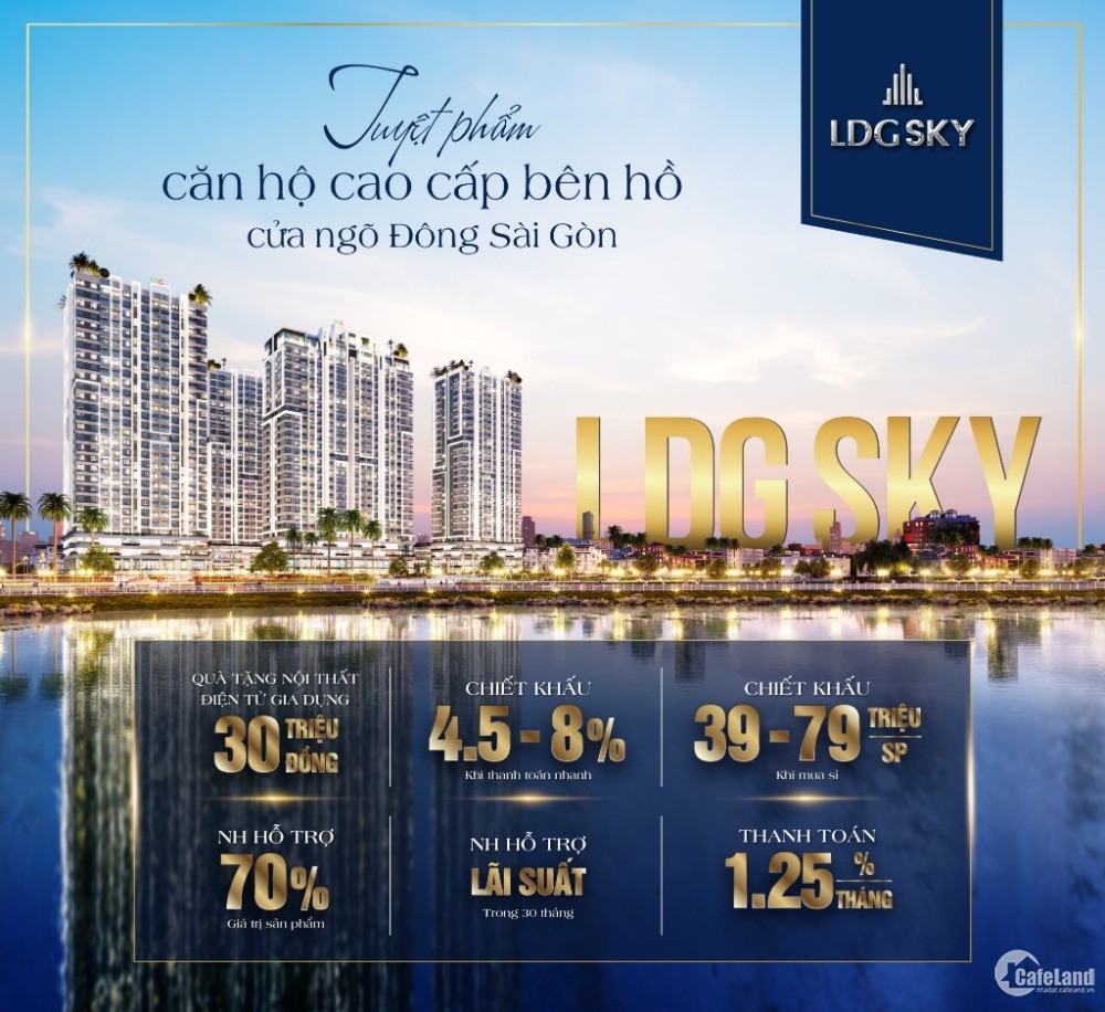 LDG SKY CĂN HỘ CAO CẤP THÔNG MINH 29TR/M2, SỞ HỮU NGAY CHỈ VỚI 200 TRIỆU