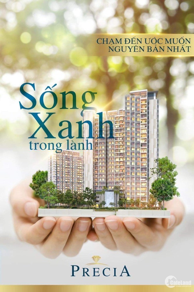 Chỉ cần thanh toán 1.6 tỷ (30%) sở hữu ngay căn hộ 3PN Precia Nguyễn Thị Định