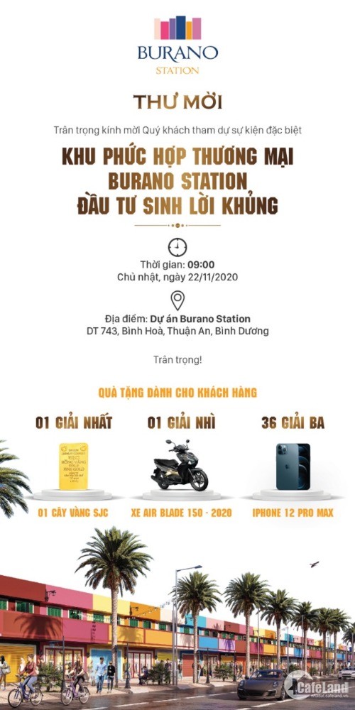 BÁN NHÀ PHỐ THƯƠNG MAI BURANO CHỈ 950 TRIỆU NHẬN NHÀ KINH DOANH NGAY