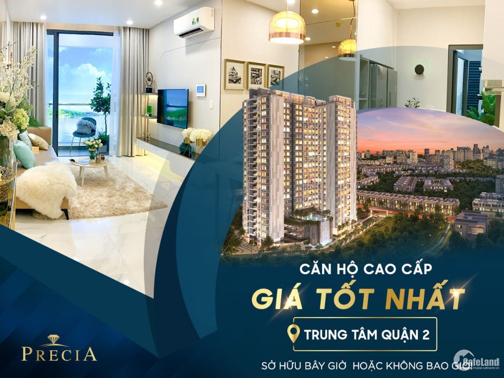 Căn góc tầng 9 dự án precia quận 2 View trực diện bitexco quận Q1 giá cực tốt