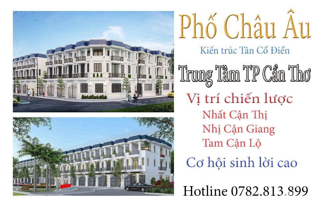 Đất Trung Tâm Quận Cái Răng - Hỗ trợ vay 70% - Miễn lãi gốc năm đầu