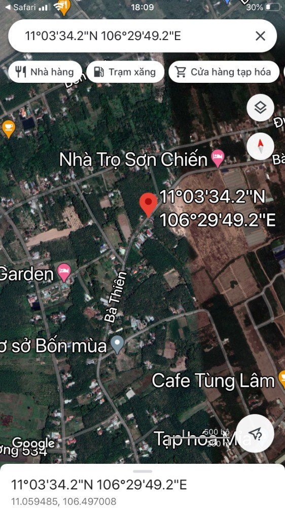 Đất MT số 194 bà thiên,nhuận đức, củ chi,hcm