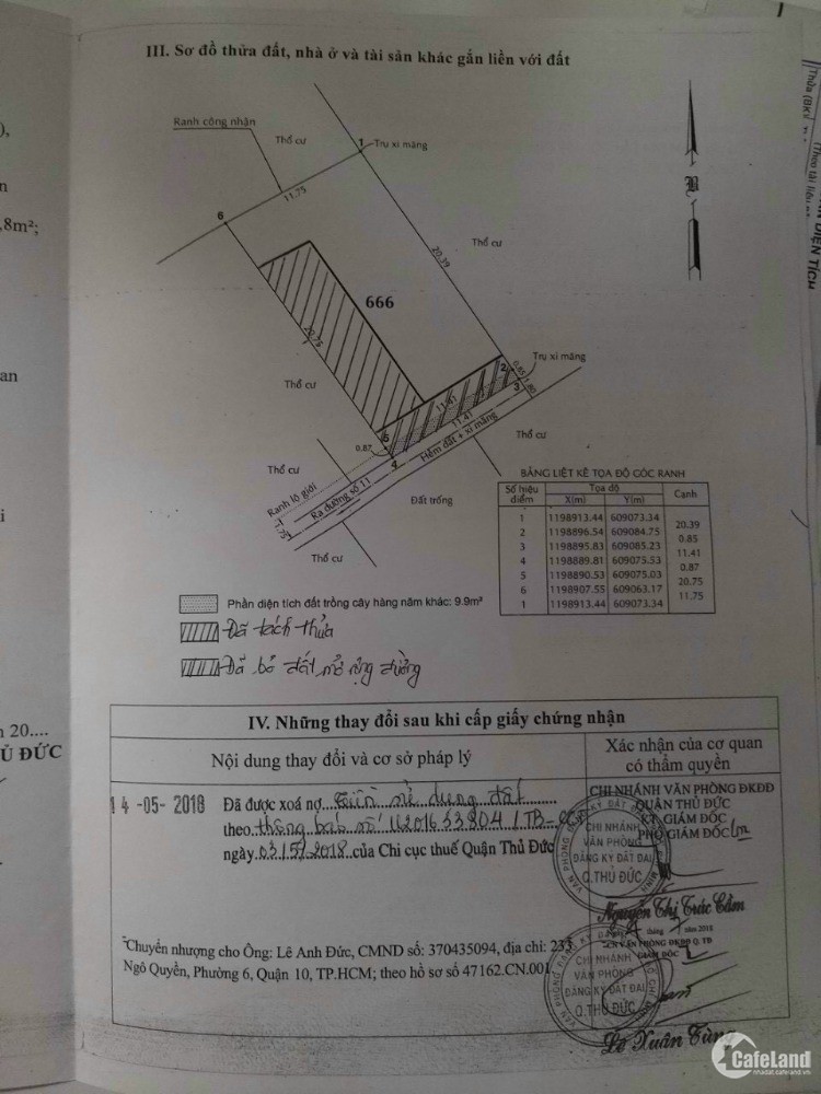 Bán lô đất đẹp nhánh Đường Số 2 Trường Thọ Thủ Đức TP.HCM