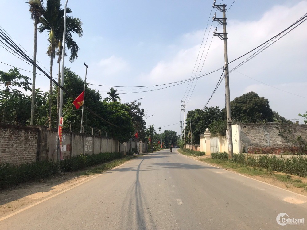 Bán đất full thổ cư mặt đường liên xã Phú Mãn, cách quốc lộ 21 500m