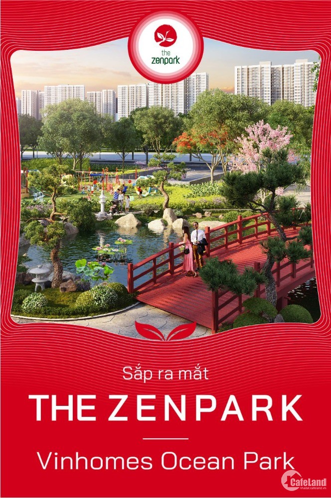 Mở Bán Dòng Căn Hộ Cao Cấp Ruby – The Zenpark Vinhomes Ocean Park