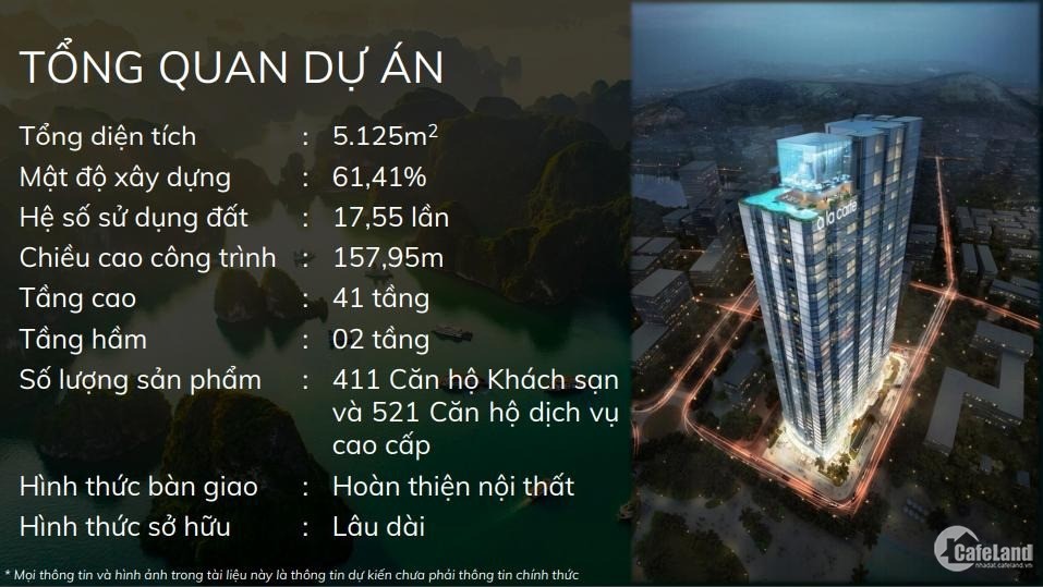 À La Carte Hạ Long Bay - Siêu phẩm đầu tư căn hộ khách sạn & căn hộ dịch vụ