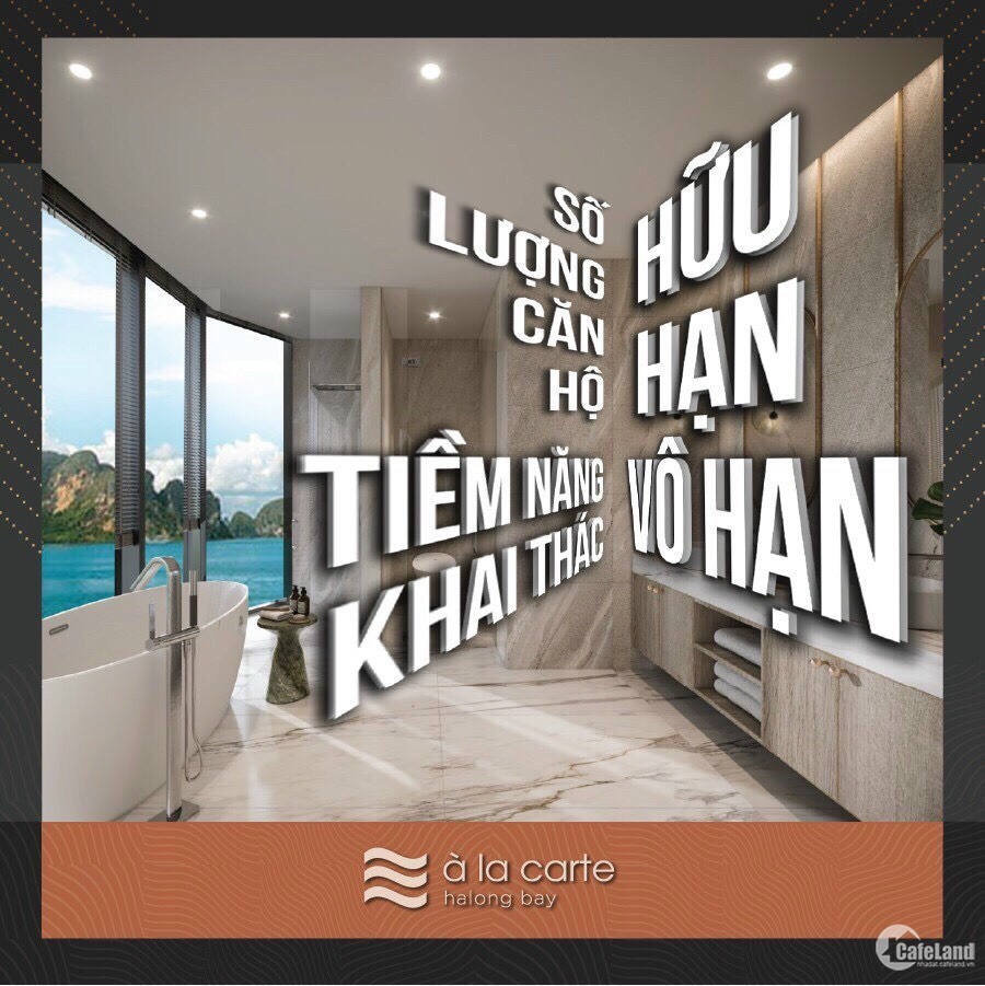 Khách sạn cao cấp A La Carte Hạ Long Bay nơi kỳ quan thiên nhiên thế giới