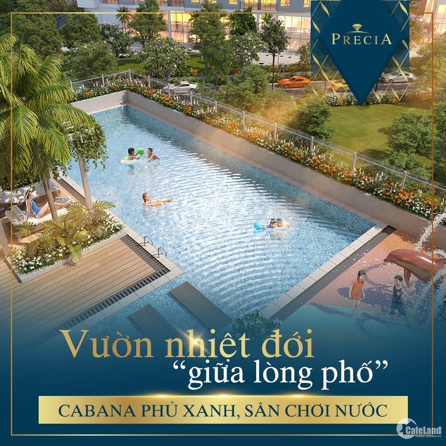 Bán Căn Hộ Precia Quận 2 - Mặt Tiền Với Mai Chí Thọ + View Sông - Giá Tốt Từ Cđt