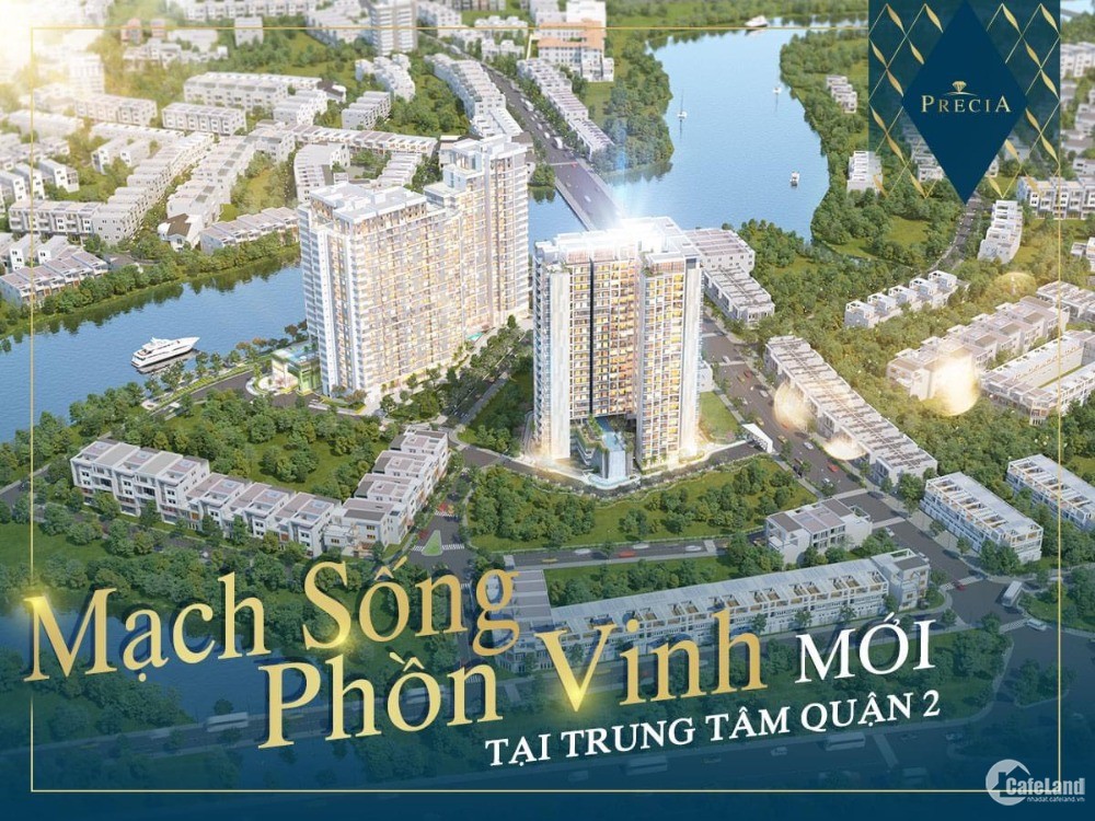 Mở Bán Penthouse Căn Hộ Precia Nguyễn Thị Định, Phường An Phú, Quận 2. Mua Trực tiếp