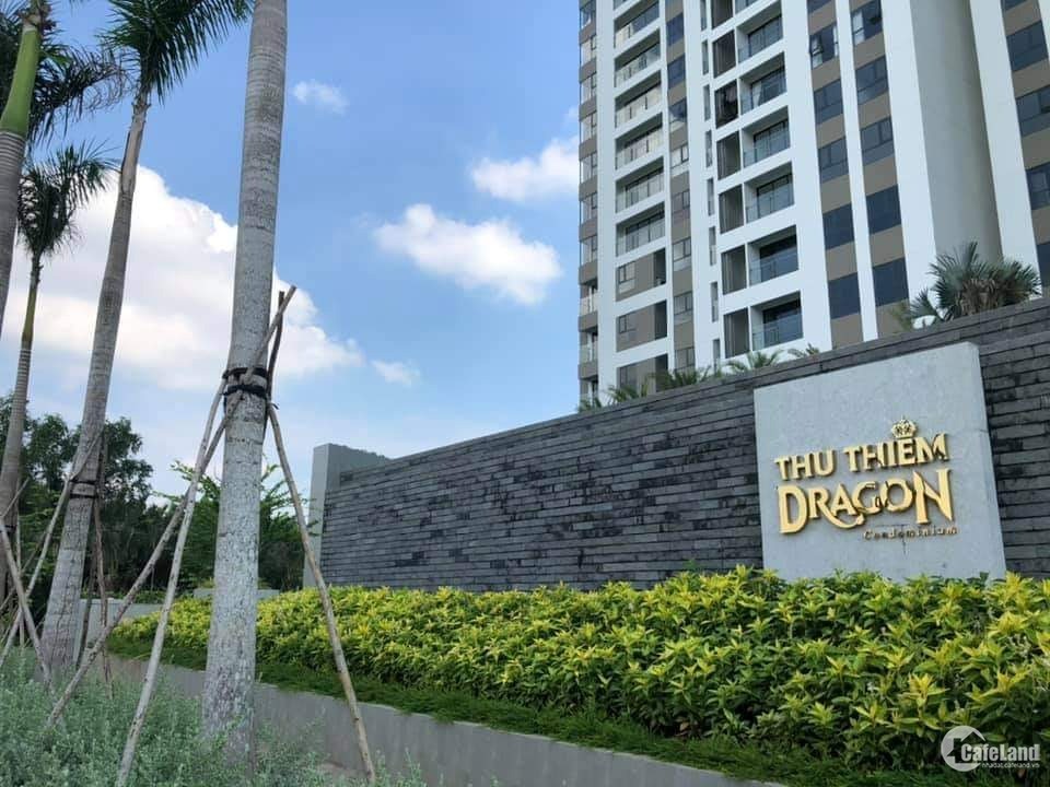 Bán căn hộ hoàn thiện Thủ Thiêm Dragon view sông quận 2, 2PN 80m2 giá cực tốt.