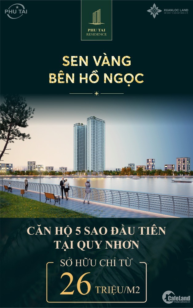 Phú Tài Residence vị trí trung tâm xứng tầm đẳng cấp.