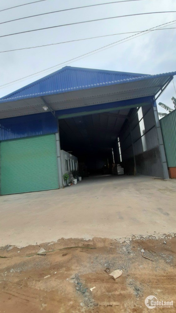 Bán kho xưởng tại Vĩnh Tân, Tân Uyên. Tổng diện tích 1000m2. DTX 800m2.