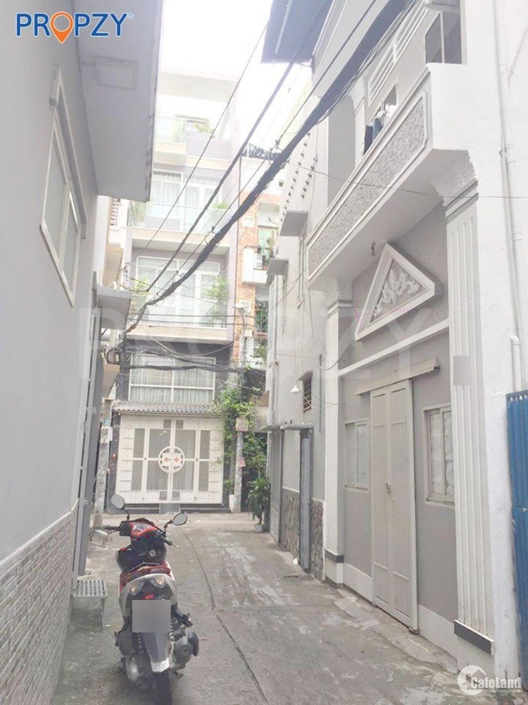 Nhà đường Huỳnh Văn Bánh, phường 13, Phú Nhuận. DT 15.8m2, 1 trệt 2 lầu. Sổ hồng
