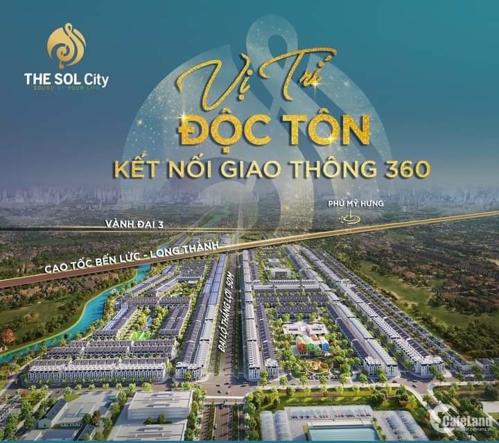 Mở bán đại đô thị: The Sol City - Nam Sài Gòn