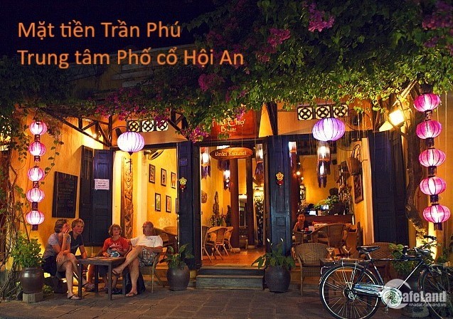 Nhà Phố cổ Hội An, mặt tiền đường Trần Phú, ngay trung tâm Phố cổ.