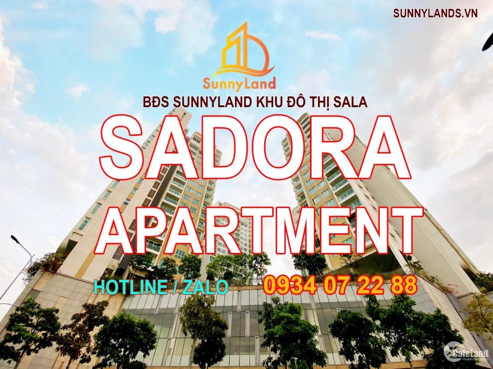 Cho thuê căn hộ Sarimi Sadora SunnyLand Sala Đại Quang Minh.