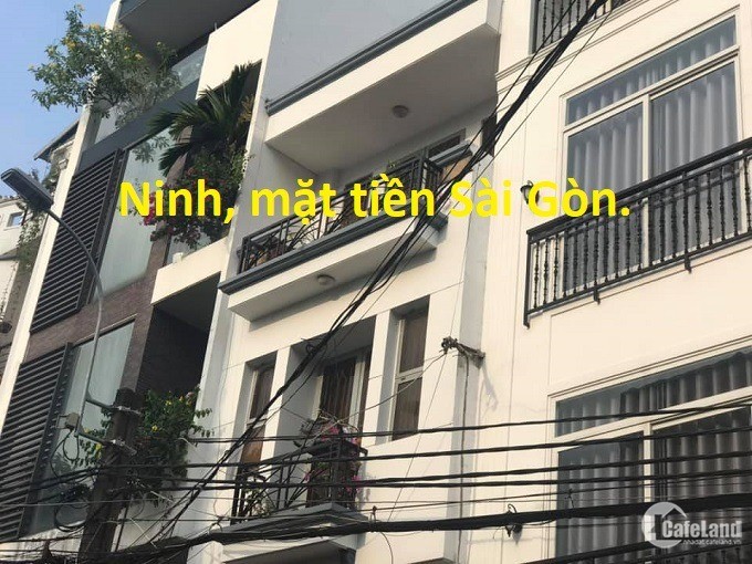 Nhà MT KD Nhất Chi Mai, P13, Tân Bình, 64m2, 4 tầng. Ninh mặt tiền.