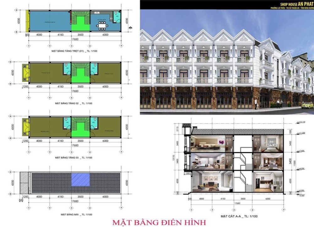 SHOPHOUSE HƯNG VƯỢNG NGAY CHỢ LÁI THIÊU-THUẬN AN-BÌNH DƯƠNG