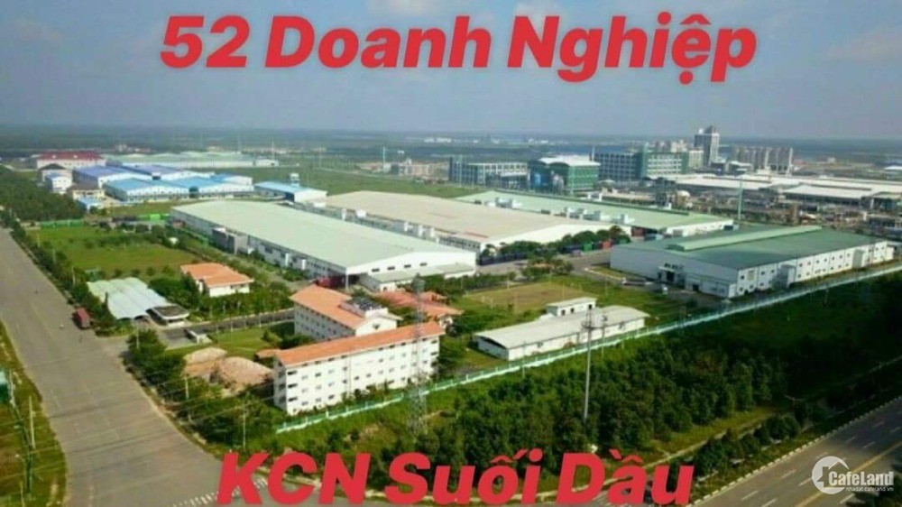 Điểm Nhấn Của Gía Trị ,Đất ven KCN Suối Dầu Dt lớn ,giá rẻ ,phù hợp làm xưởng