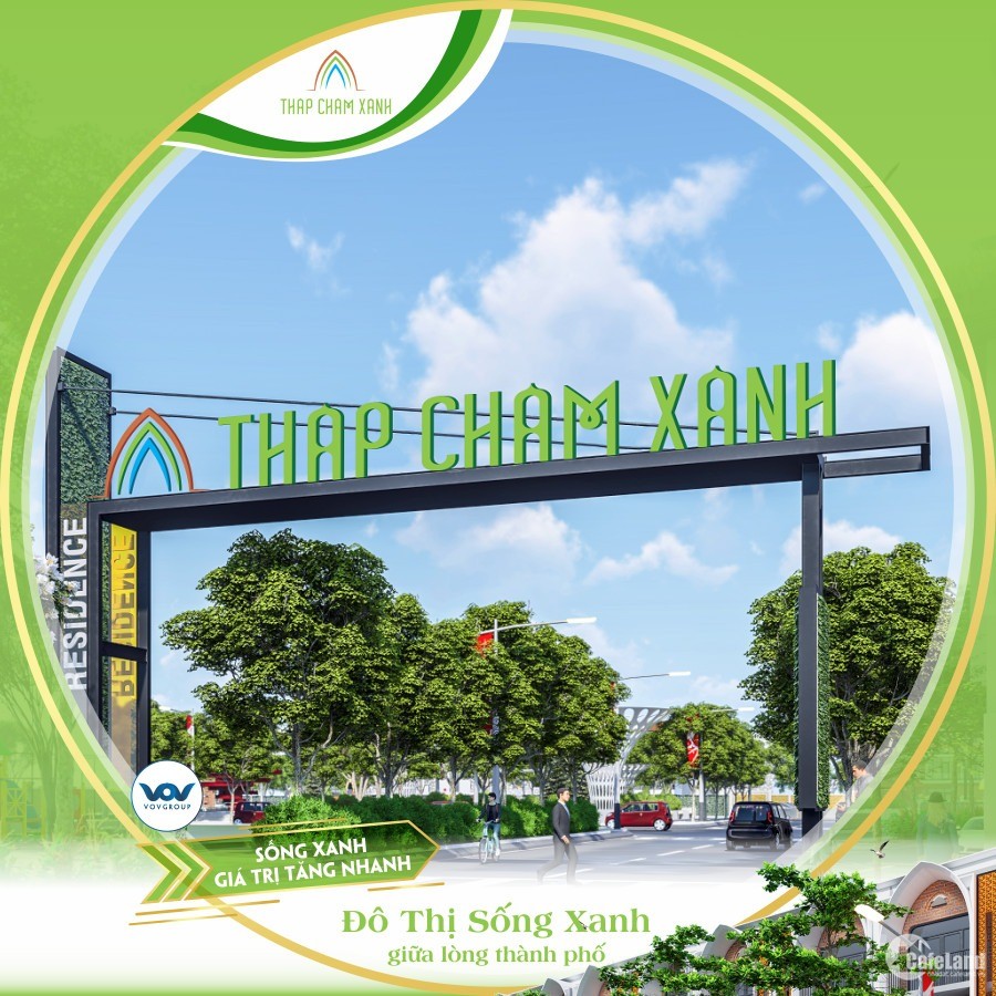Dự án Tháp Chàm Xanh khu đô thị xanh đầu tiên tại Ninh Thuận
