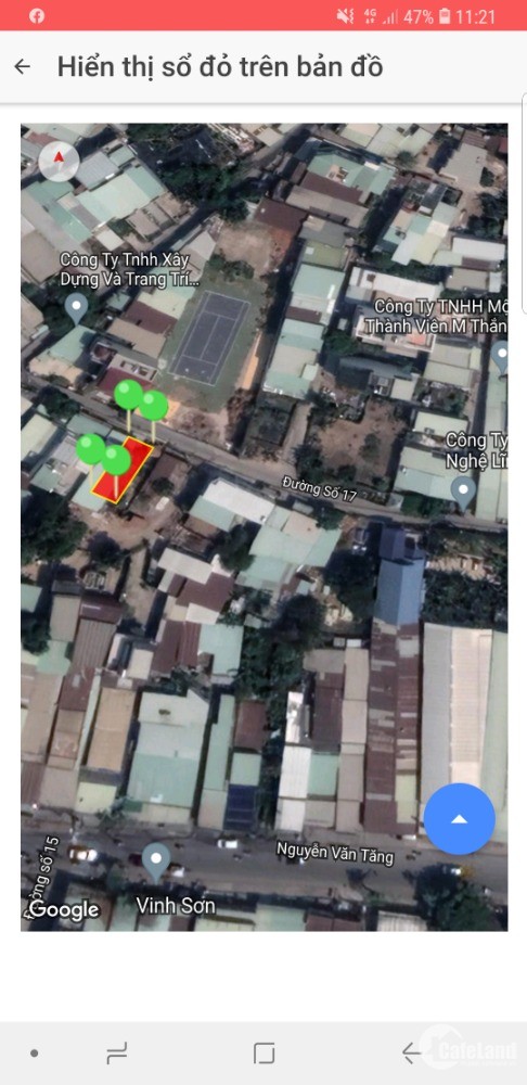 Bán đất tại Đường 17, Phường Long Thạnh Mỹ, Quận 9, Hồ Chí Minh diện tích 92.4m2