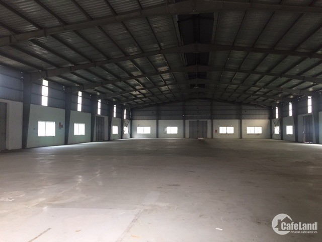Cho thuê kho xưởng DT 3.360m2 tại KCN Đại Đồng, Tiên Du, Bắc Ninh